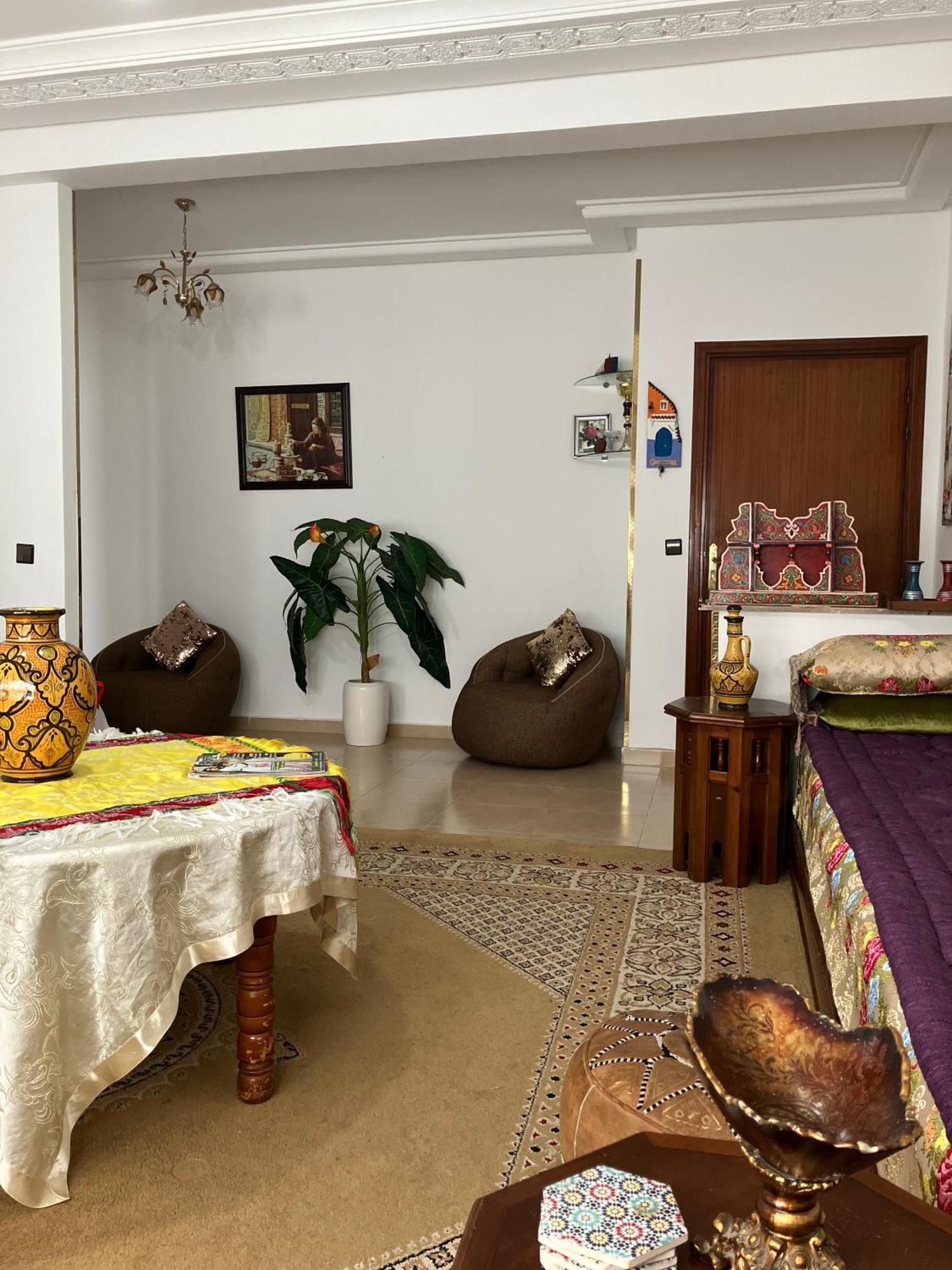 Appartement Beau Et Familial Connecte 丹吉尔 外观 照片